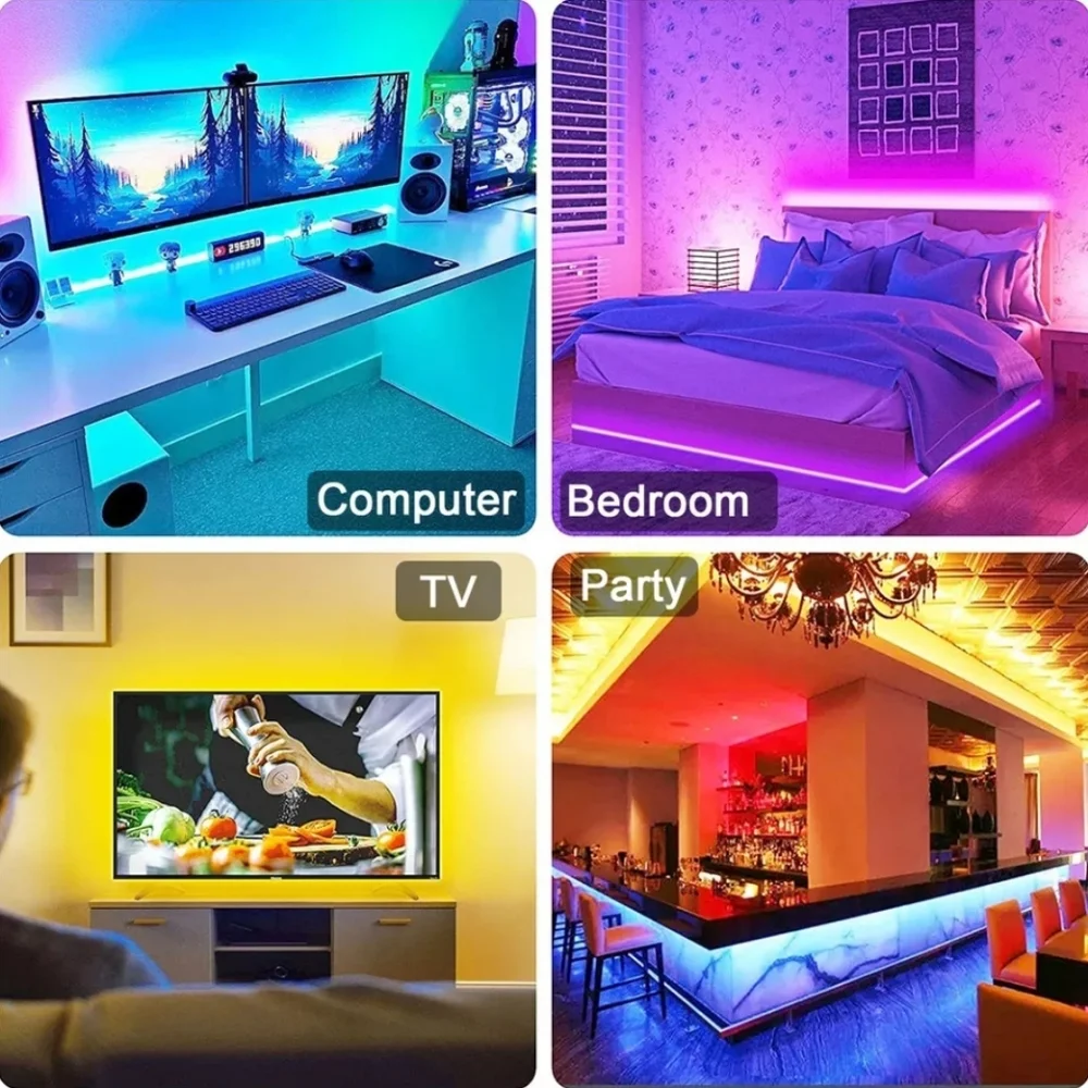 RGB BLUETOOTH STRIP LIGHTS
